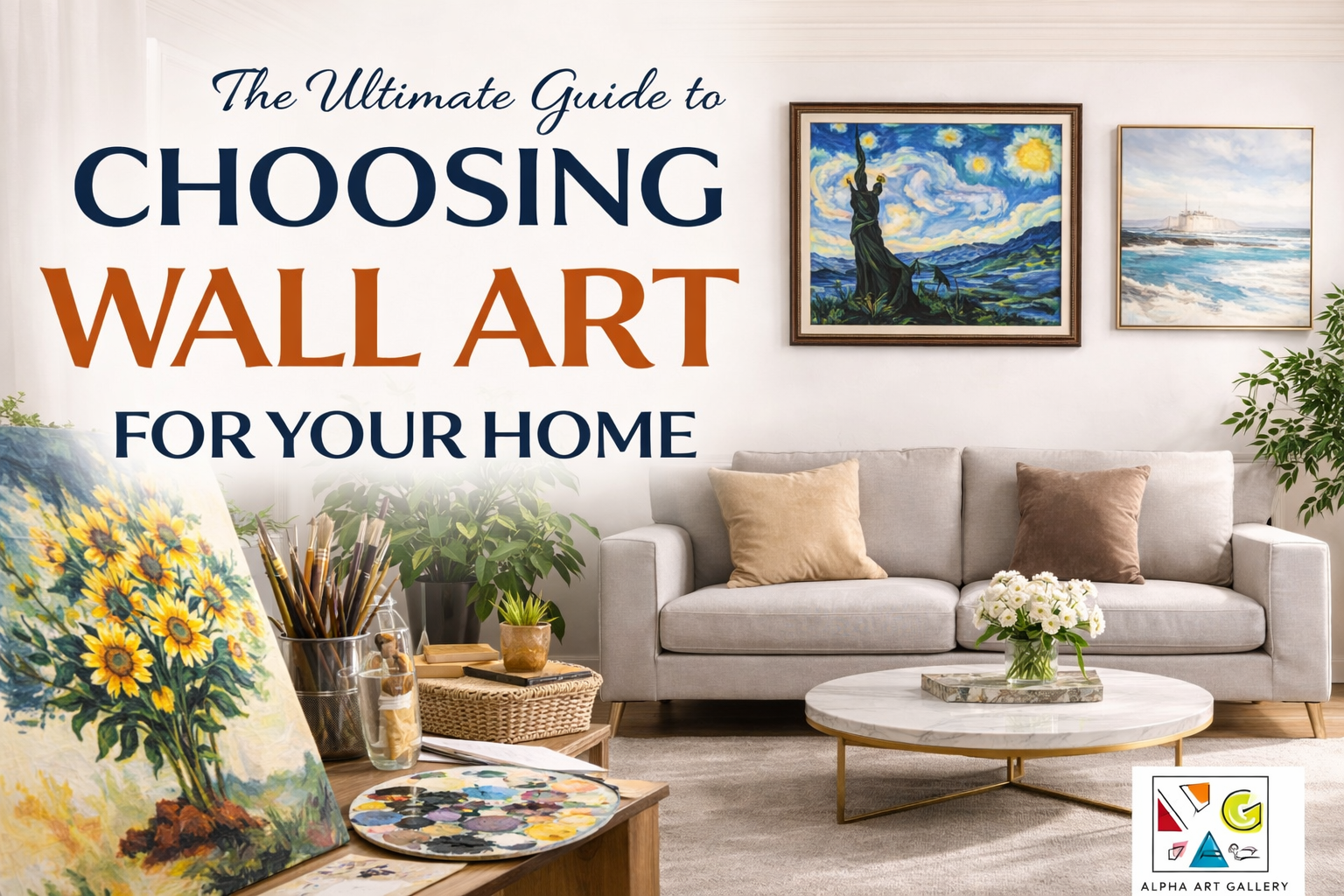 The Ultimate Guide to Choosing Wall Art for Your Home – Alpha Art Gallery