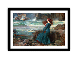 Miranda - The Tempest Painting by John William Waterhouse