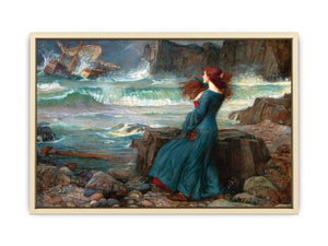 Miranda - The Tempest Painting by John William Waterhouse