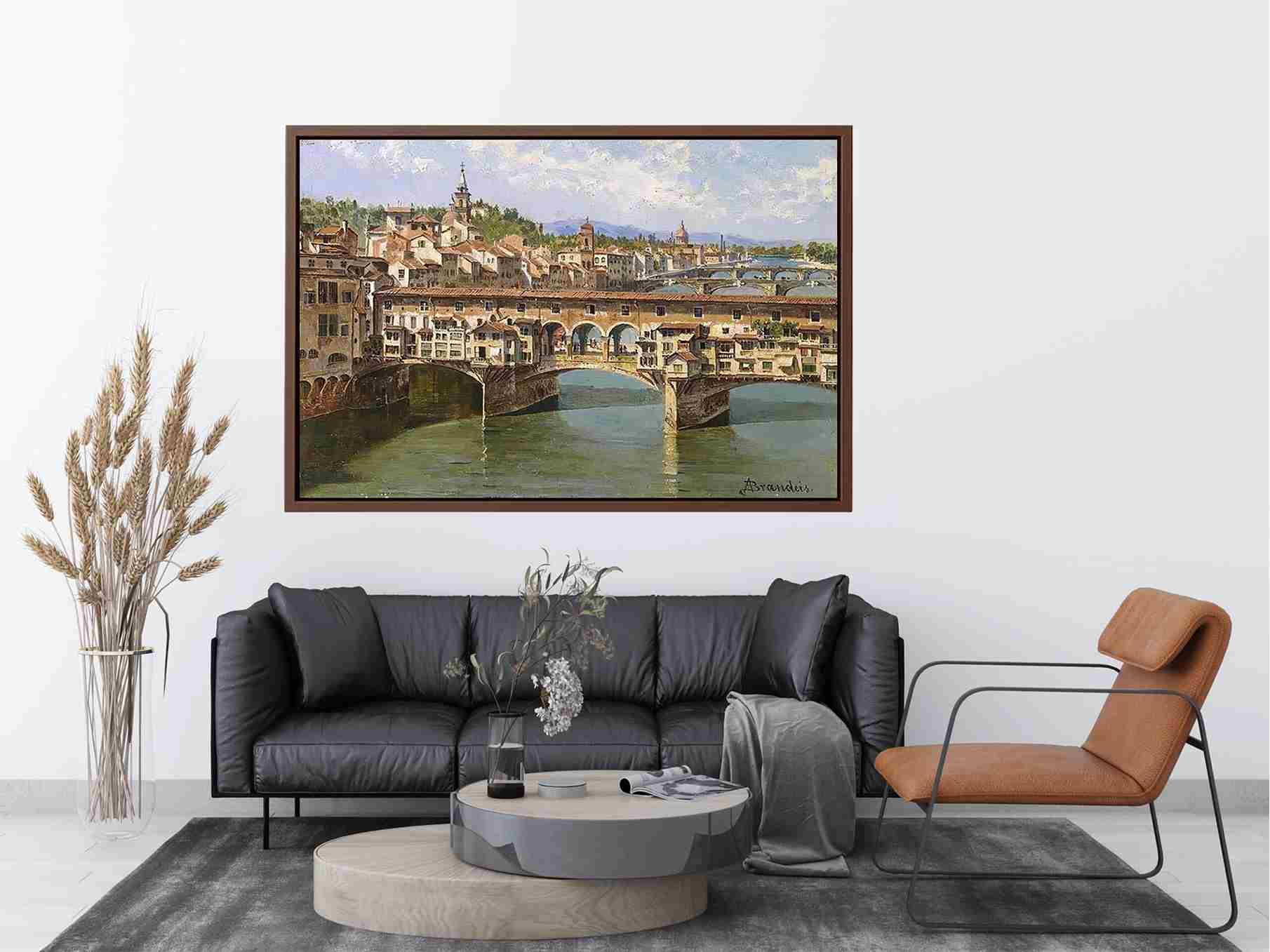 Ponte Vecchio Florence by Antonietta Brandeis