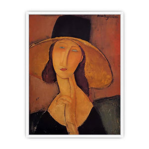 Jeanne Hebuterne in a Large Hat