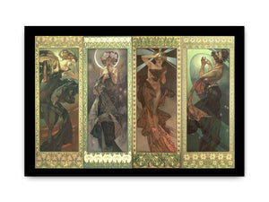 Alfons Mucha - Moon and Stars series