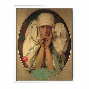 Portrait of Mucha's Daughter, Jaroslava