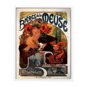 Alfons Mucha - 1897 - Bières de la Meuse