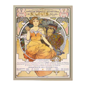 Exposition Universelle & Internationale de St. Louis (États-Unis) du 30 Avril au 30 Novembre 1904, by Alfons Mucha