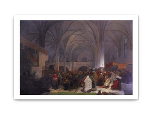 Master Jan Hus Preaching at the Bethlehem Chapel: Truth Prevails