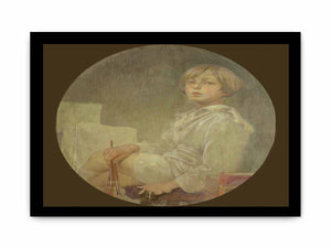 Portrait of Mucha's son Jiří