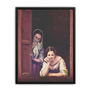 A Girl and her Duenna by Bartolome Esteban Murillo