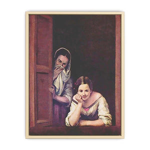 A Girl and her Duenna by Bartolome Esteban Murillo