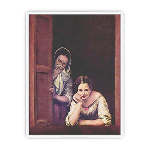 A Girl and her Duenna by Bartolome Esteban Murillo