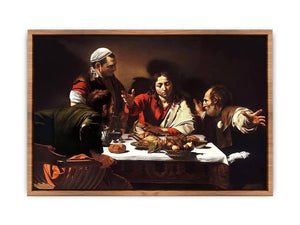 Supper at Emmaus 1601 Painting by Caravaggio
