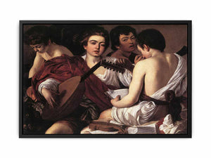 The Musicians Caravaggio painting