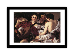 The Musicians Caravaggio painting
