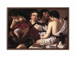 The Musicians Caravaggio painting