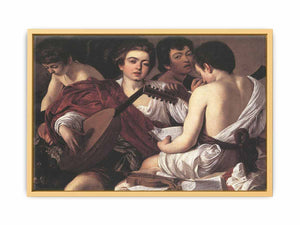 The Musicians Caravaggio painting