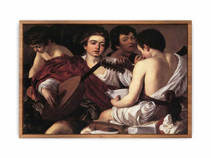 The Musicians Caravaggio painting