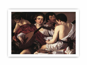 The Musicians Caravaggio painting