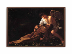 Francis of Assisi in Ecstasy By Caravaggio