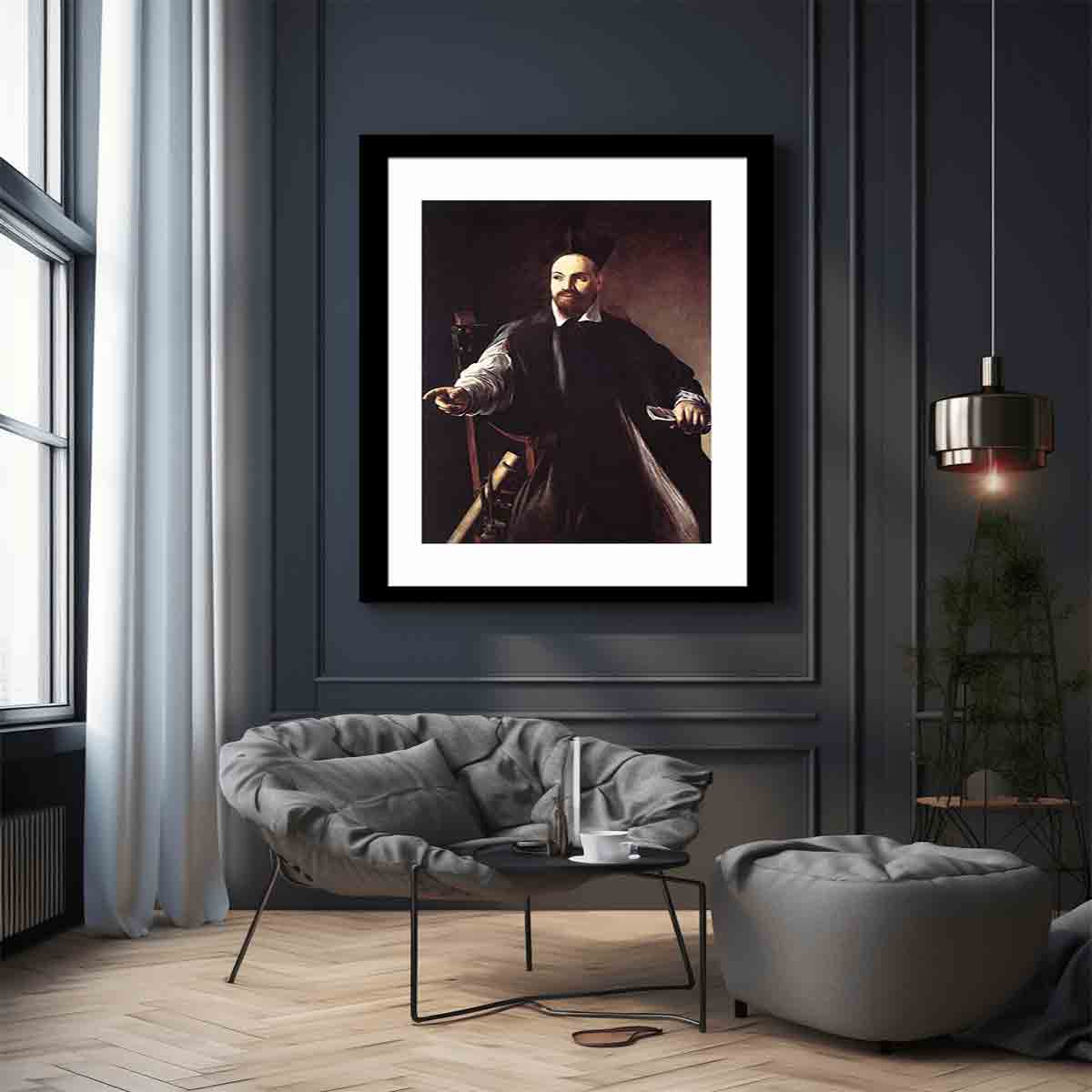 Portrait of Maffeo Barberini By Caravaggio