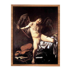 Cupid as Victor By Caravaggio
