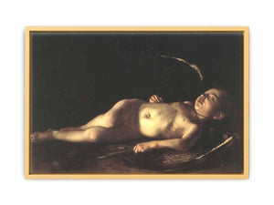 Sleeping Cupid By Caravaggio