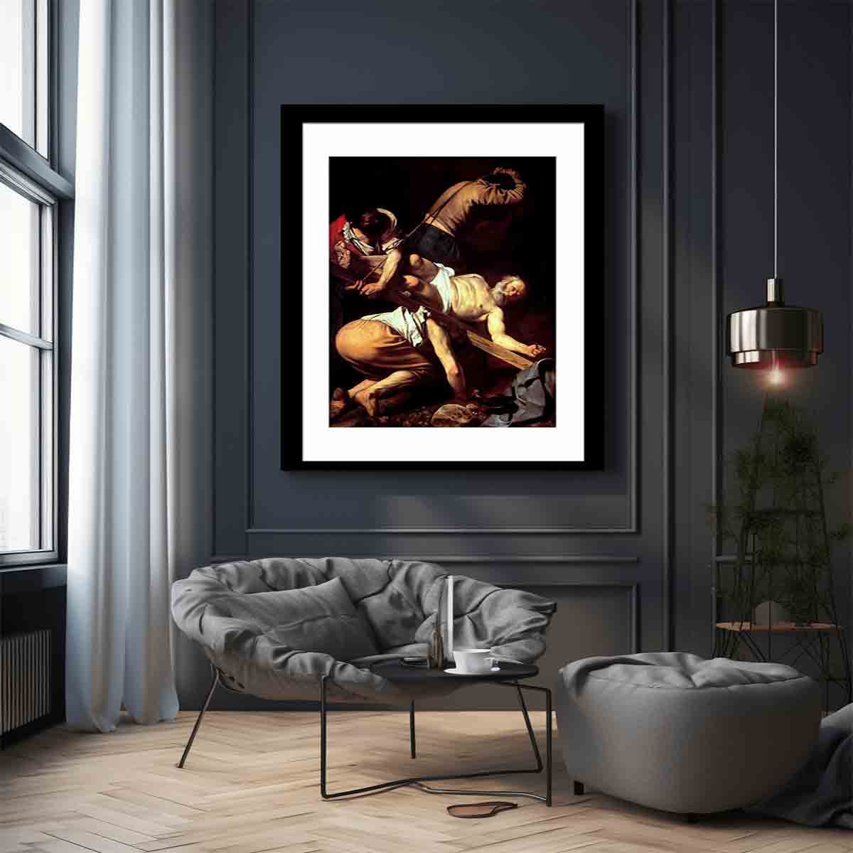 Crucifixion of St. Peter By Caravaggio