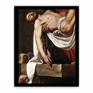The Entombment (detail) By Caravaggio