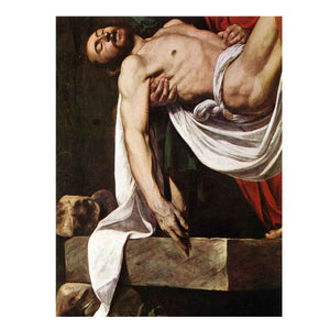 The Entombment (detail) By Caravaggio