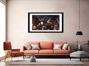 Still-Life with Flowers and Fruit By Caravaggio