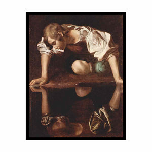 Narcissus By Caravaggio