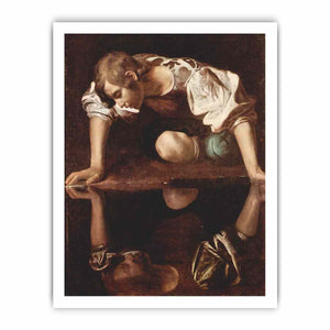 Narcissus By Caravaggio
