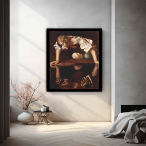 Narcissus By Caravaggio