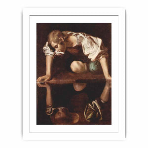 Narcissus By Caravaggio
