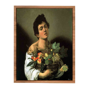 Fanciullo con canestro di frutta By Caravaggio
