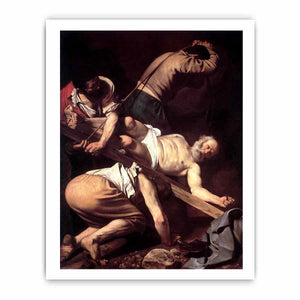 The Crucifixion of St. Peter, 1600-01 By Caravaggio