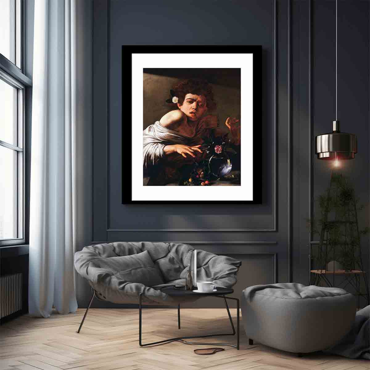 Boy Bitten by a Lizard By Caravaggio