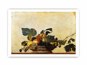 Basket of Fruit By Caravaggio