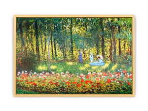 The Artists Family In The Garden