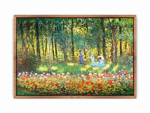 The Artists Family In The Garden