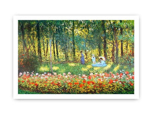 The Artists Family In The Garden