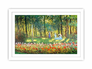 The Artists Family In The Garden