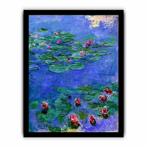 Red Water Lilies by Claude Monet