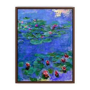 Red Water Lilies by Claude Monet