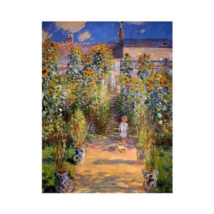 The Artist's Garden at Vetheuil 1880