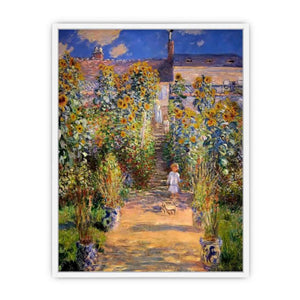 The Artist's Garden at Vetheuil 1880