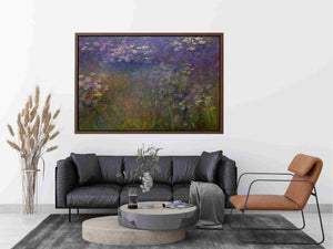 Agapanthus (center panel)