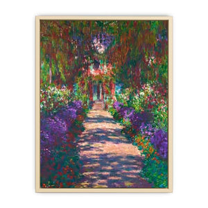 Pathway In Monets Garden At Giverny