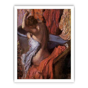 Seated Bather Drying Herself