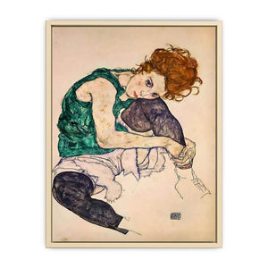 Seated Woman With Bent Knee