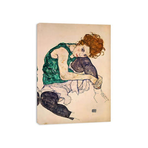Seated Woman With Bent Knee